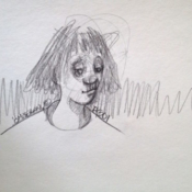 Titeface #601/1001. 2015, ÖMiserany©fait partie d&#039;un triptyque violacé