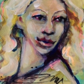 UC_blonde sensuelle  fuyante   , un monde en couleurs