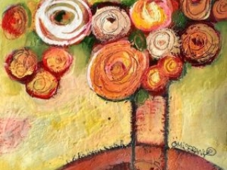 En &eacute;quilibre Tourbillons orang&eacute;s