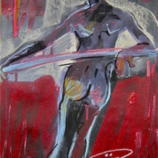 Fond rouge