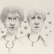 Titeface d&#039;amour #807-808/1001. 2017, ÖMiserany©