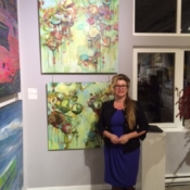 photo de ÖMiserany à art monaro devant chant des fleurs 2015