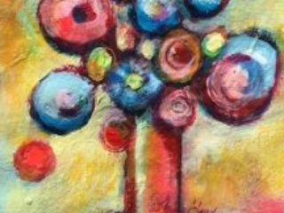 En &eacute;quilibre rose bonbon