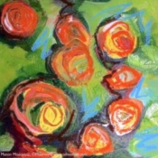 #LR_23, Rose orange2013, ÖMiserany© Rose orange2013, polonaise verte ÖMiserany© #15_ÖM_REPRO