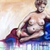 un monde à soi No-18-nue de femme rousse#US_18, ,