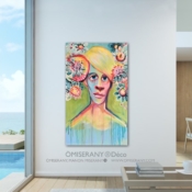 TiTEFACE-COVID_19 en fleur ÖMiserany-2020 -deco