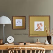 Déco duo dessin ÖM_TiTEFACE ÖMISERANY