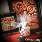 un duo vibrant ÖM_LOCATION CODE C et D ÖMiserany®2014 OEUVRES de la Série en equilibre 2018