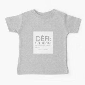 défidesign-t-shirt-bébé