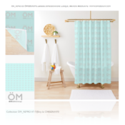 #7 Tiffany lui ÖMiserany 2019- Rideaux de douche de la Ligne  ÖM_REPRO ÖMiserany® ARTISTE Manon Miserany©
