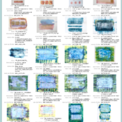 Liste des oeuvres planche contact AMC_2022_P1